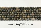 COP1801 15.5 inches 6mm round grey opal beads wholesale