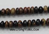 COP226 15.5 inches 5*8mm rondelle natural brown opal gemstone beads