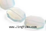 COP29 15 inch 8*20*28mm slab shape opal gemstone beads Wholesale