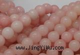 COP403 15.5 inches 8mm round Chinese pink opal gemstone beads