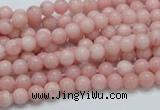 COP51 15.5 inches 5mm round natural pink opal gemstone beads