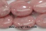 COP66 15.5 inches 18*25mm oval natural pink opal gemstone beads