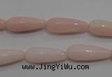 COP87 15.5 inches 8*20mm teardrop natural pink opal gemstone beads