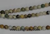COS160 15.5 inches 4mm round ocean stone beads wholesale