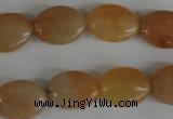 COV101 15.5 inches 12*16mm oval pink aventurine beads wholesale