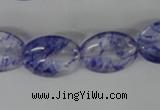 COV143 15.5 inches 13*18mm oval watermelon blue beads wholesale