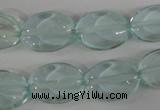 COV146 15.5 inches 13*18mm oval glass beads wholesale