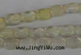 COV41 15.5 inches 8*10mm oval watermelon yellow beads wholesale
