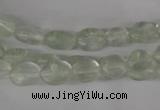 COV42 15.5 inches 8*10mm oval watermelon green beads wholesale