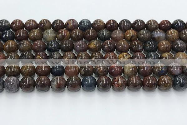 CPB1072 15.5 inches 8mm round peter stone beads wholesale