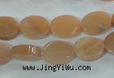 CPI101 15.5 inches 11*14mm oval pink aventurine jade beads