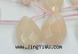 CPI16 15.5 inches 18*25mm briolette pink aventurine jade beads