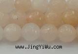 CPI211 15.5 inches 6mm faceted round pink aventurine jade beads