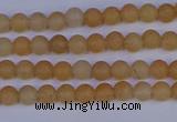 CPI300 15.5 inches 4mm round matte red aventurine beads wholesale
