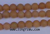 CPI301 15.5 inches 6mm round matte red aventurine beads wholesale
