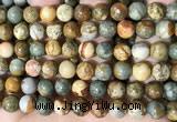 CPJ710 15.5 inches 12mm round rocky butte picture jasper beads