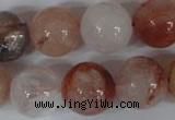 CPQ33 15.5 inches 16mm round natural pink quartz beads wholesale