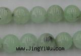 CPR104 15.5 inches 12mm round natural prehnite beads wholesale