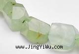 CPR20 A grade freeform natural Prehnite gemstone beads