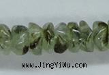 CPR200 15.5 inches 3*7mm natural prehnite chips beads wholesale