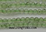 CPR310 15.5 inches 4mm round natural prehnite gemstone beads