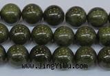 CPY753 15.5 inches 10mm round pyrite gemstone beads wholesale