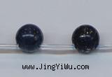 CPY784 Top drilled 10mm round pyrite gemstone beads wholesale