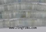 CRB1000 15.5 inches 2*4mm heishi aquamarine beads wholesale