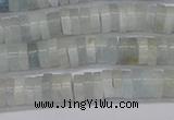 CRB1001 15.5 inches 2*5mm heishi aquamarine beads wholesale