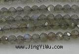 CRB1202 15.5 inches 3*4mm faceted rondelle labradorite beads