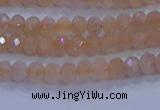 CRB1866 15.5 inches 2*3mm faceted rondelle moonstone beads