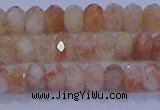 CRB1870 15.5 inches 2.5*4mm faceted rondelle sunstone beads