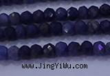 CRB1903 15.5 inches 2*3mm faceted rondelle sapphire beads