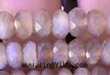 CRB2283 15.5 inches 4*7mm faceted rondelle moonstone beads