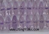 CRB262 15.5 inches 5*12mm rondelle amethyst gemstone beads