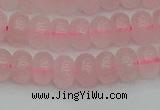 CRB2801 15.5 inches 5*8mm rondelle rose quartz beads wholesale