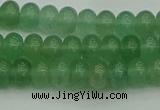 CRB2820 15.5 inches 4*6mm rondelle green aventurine beads
