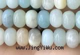 CRB4036 15.5 inches 4*6mm rondelle amazonite beads wholesale