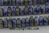 CRB428 15.5 inches 5*8mm rondelle African sodalite beads wholesale