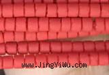 CRB5508 15 inches 2*2mm heishi synthetic turquoise beads wholesale
