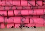 CRB5521 15 inches 2*2mm heishi synthetic turquoise beads wholesale