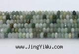 CRB5633 15.5 inches 4*7mm faceted rondelle jade beads