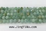 CRB5650 15.5 inches 5*8mm-6*10mm faceted rondelle jade beads wholesale