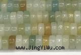CRB5670 15 inches 3*4mm heishi amazonite beads wholesale