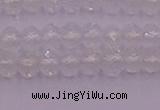 CRB709 15.5 inches 3*4mm faceted rondelle white crystal beads