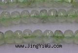 CRB723 15.5 inches 2.5*4mm faceted rondelle prehnite gemstone beads