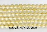 CRBS09 15 inches 12mm round citrine gemstone beads wholesale