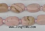 CRC1010 15.5 inches 8*10mm oval rhodochrosite gemstone beads
