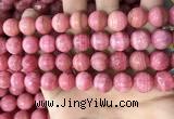 CRC1051 15.5 inches 12mm round rhodochrosite beads wholesale