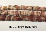 CRC1102 15.5 inches 18*25mm rectangle rhodochrosite beads